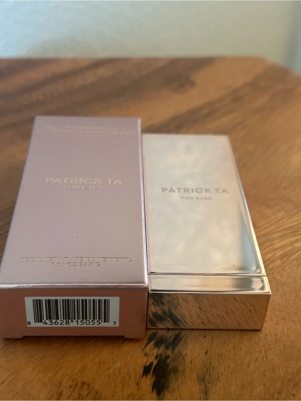 NIB★Patrick Ta Major Dimension Eye Illusion Eyeshadow Duo in Slow Burn